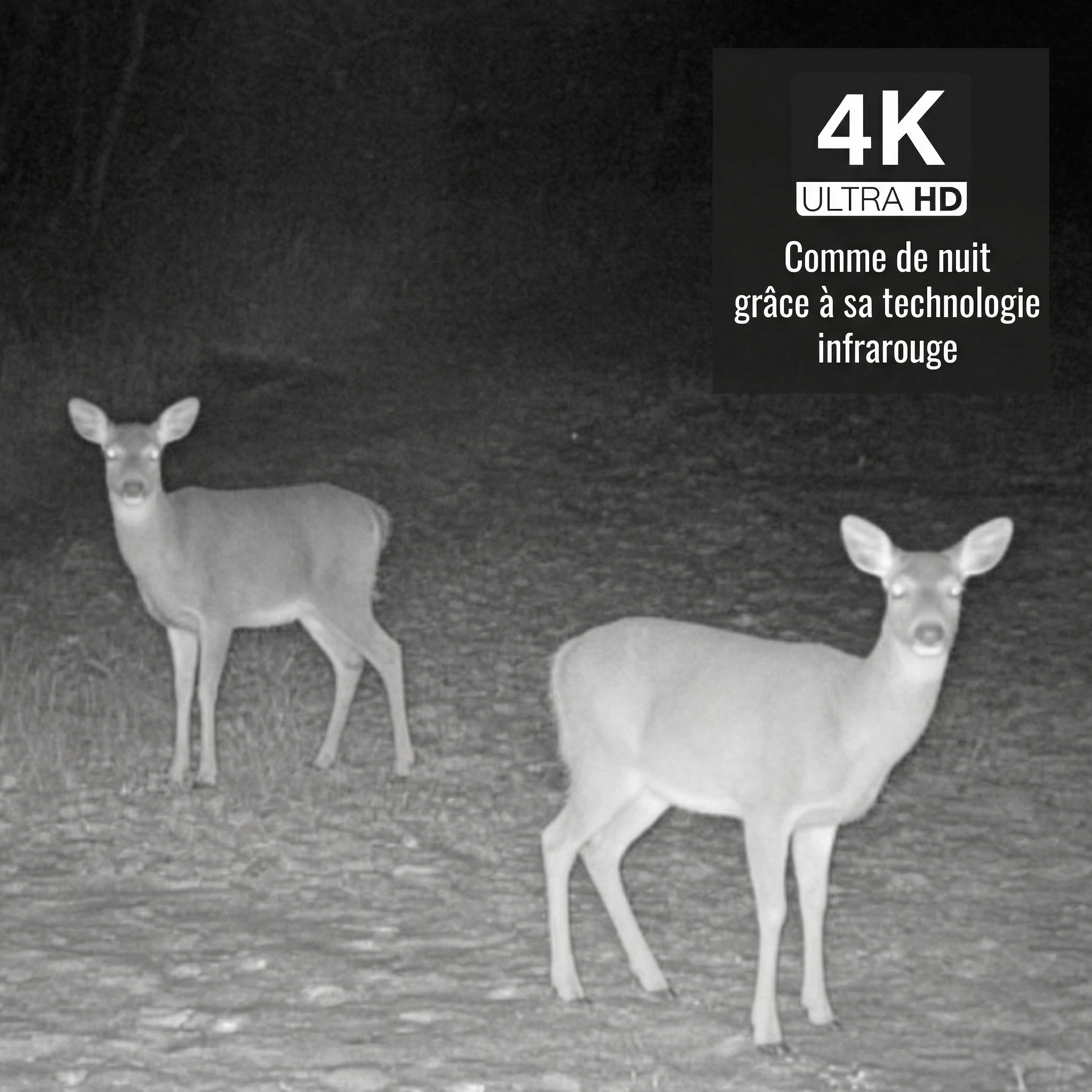 Jumelles Vision Nocturne Numérique | Vision Nocturne 800m - 4K | 6h Autonomie