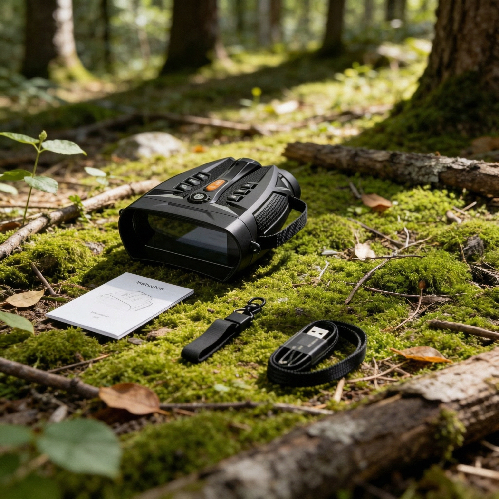 Jumelles Vision Nocturne Numérique | Vision Nocturne 800m - 4K | 6h Autonomie